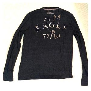 American Eagle long sleeve t-shirt dark grey
